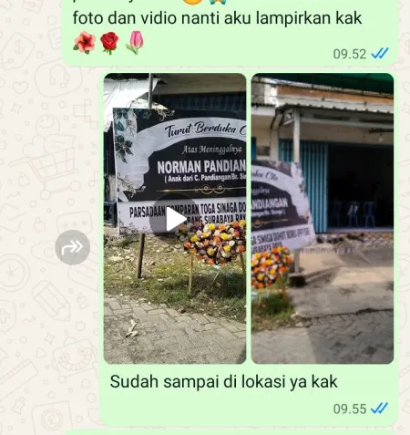 Pengiriman Karangan Bunga Pamulang Timur