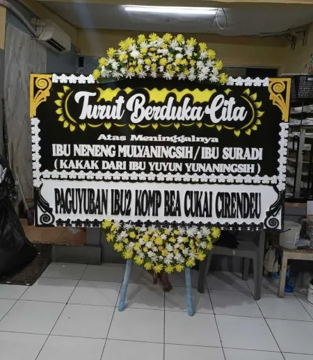 Papan Bunga Duka Pamulang Timur