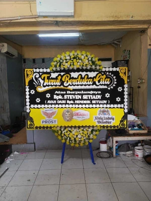 Papan Bunga di Pamulang Timur